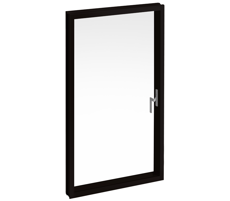 Casement window (with hinge or pivot)