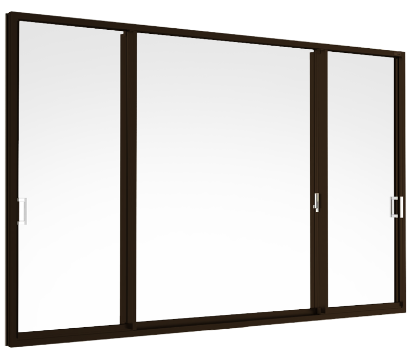 Sliding window (3 panels on 2 tracks) SFS