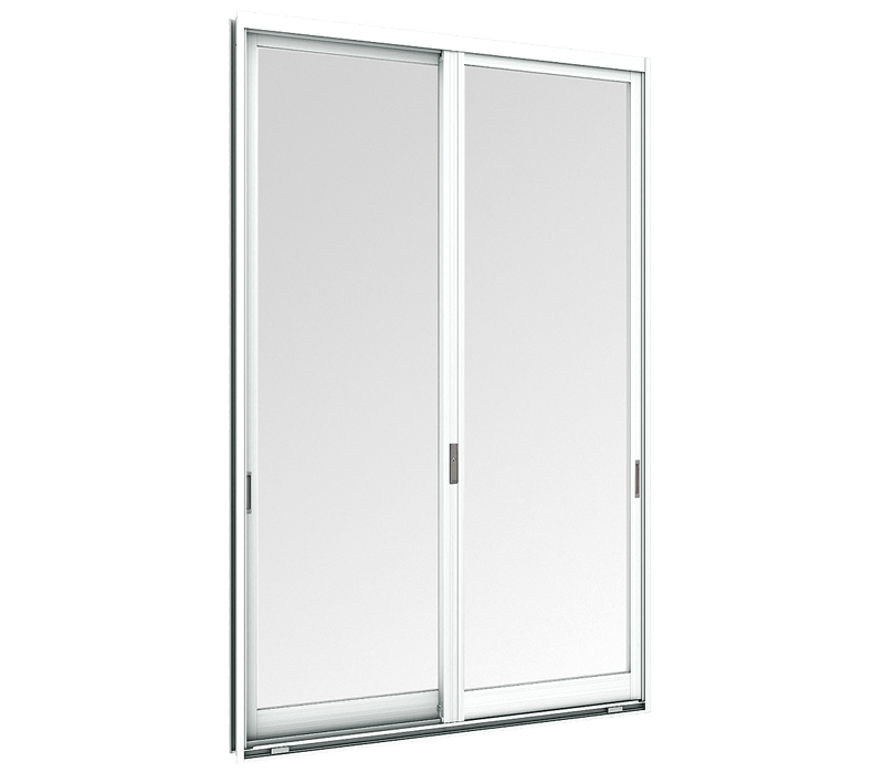 Aluminium Entrance sliding door (2 panels on 2 tracks)