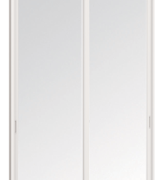 Aluminium Sliding window - 2 panels on 2 tracks