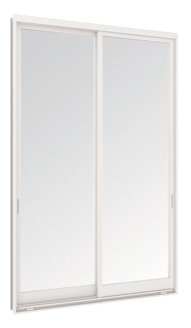 Aluminium Sliding window - 2 panels on 2 tracks