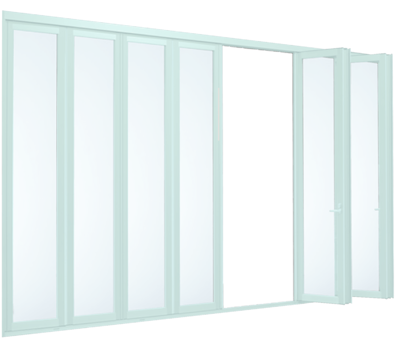 Aluminium Folding door (8 panels)