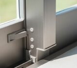 Aluminium Entrance Sliding Door - High security sub-lock