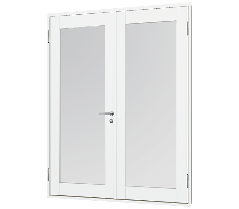 Aluminium In-Swing door (double)