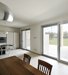 Aluminium Glass Door - Tostem India