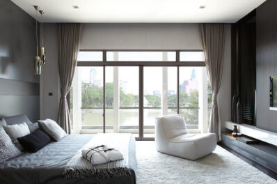 Glass aluminium windows
