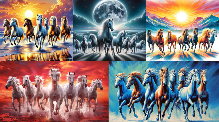 What is the Significance of 7 Horses Painting: Symbolism Unveiled