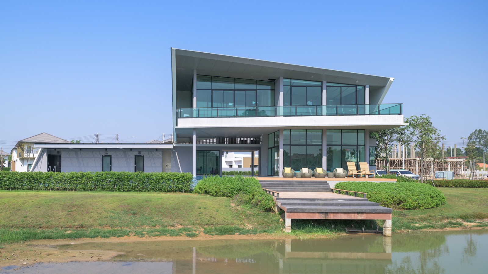French Doors With Balcony - Tostem India 