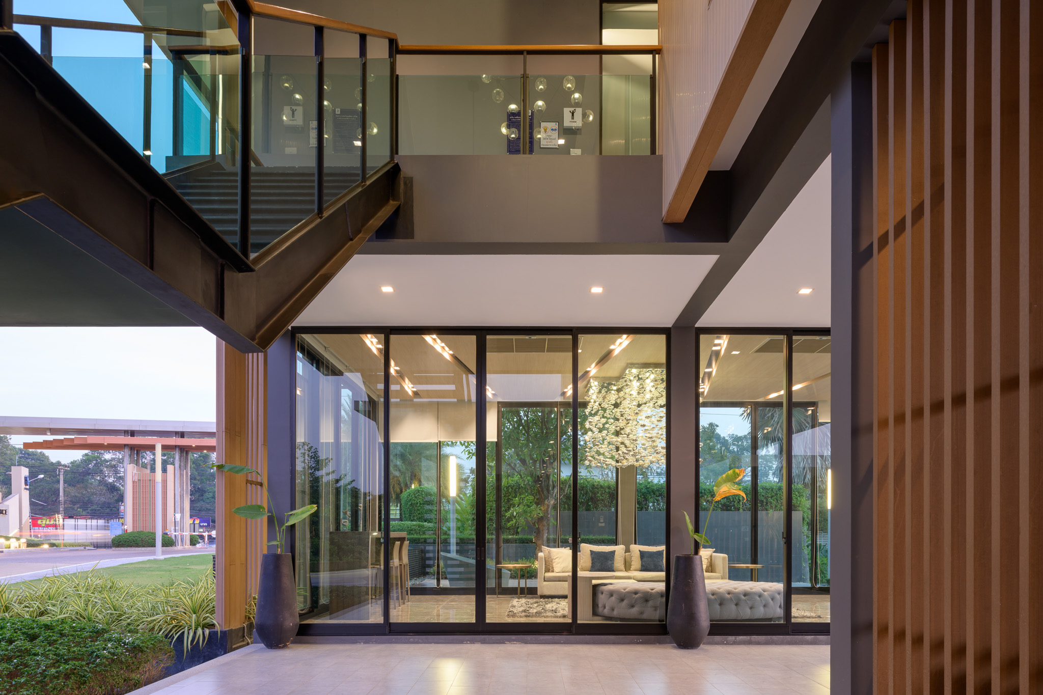 French Glass Doors for office | Tostem