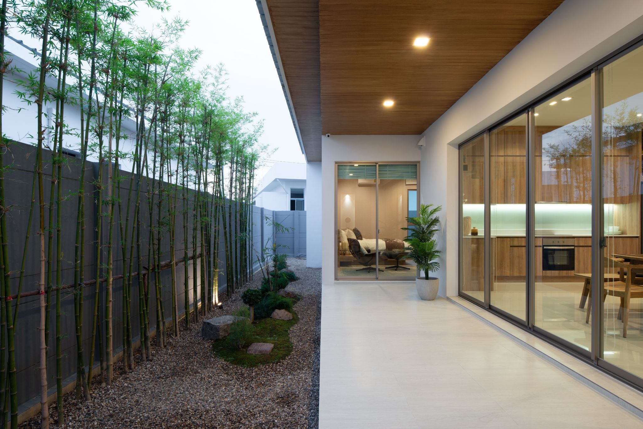 Modern Sliding Door Design for Bedroom Balcony | Tostem India