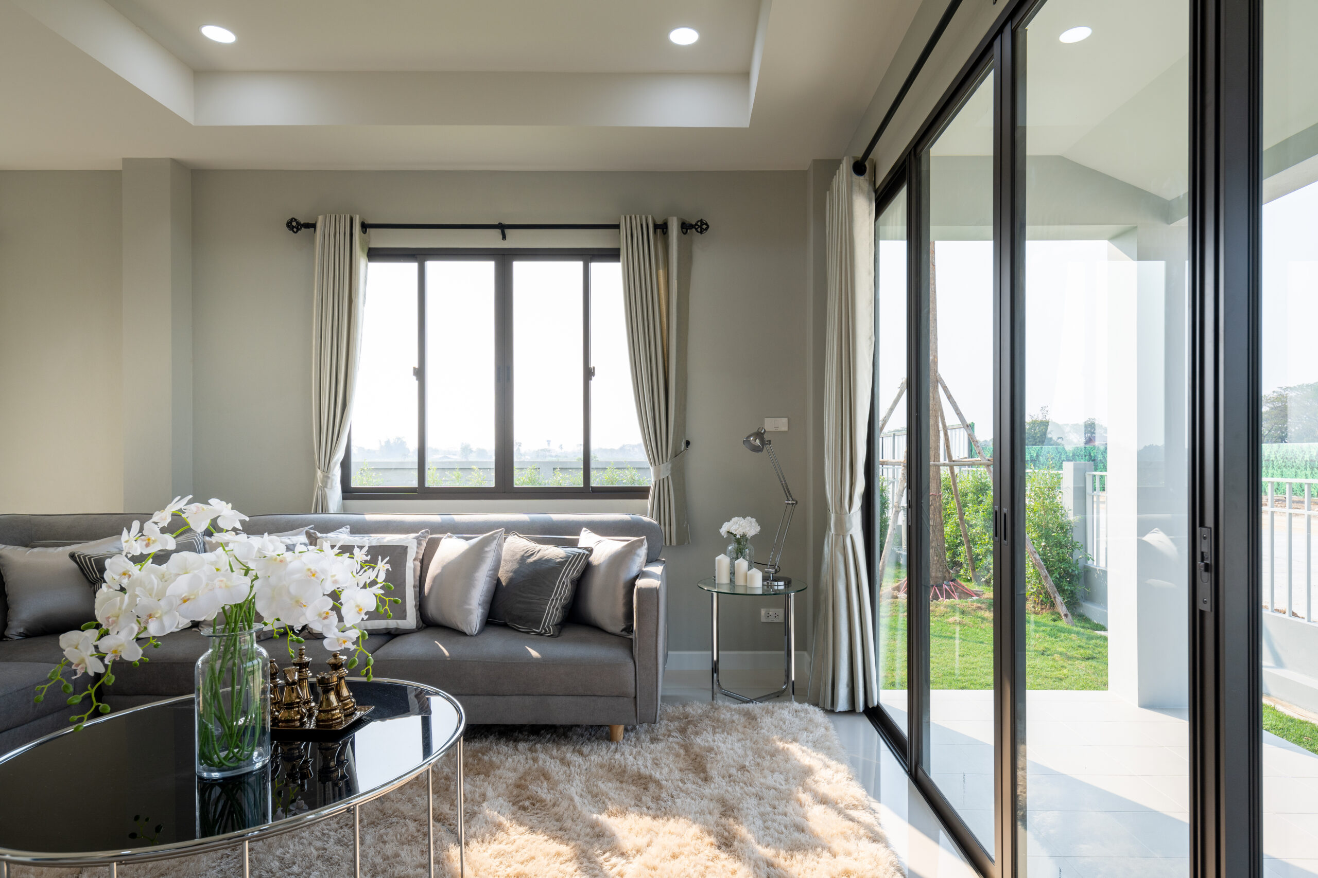 Modern pooja room glass door designs | Tostem India
