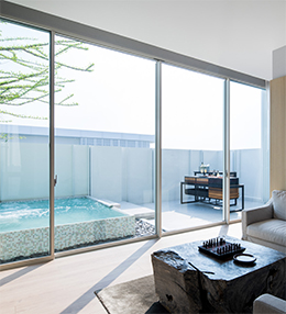 Luxurious Aluminium Glass Door Design For Homes