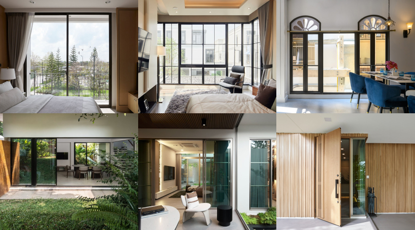 Main Door Design With Attached Window: Modern Trends and Materials For You To Know