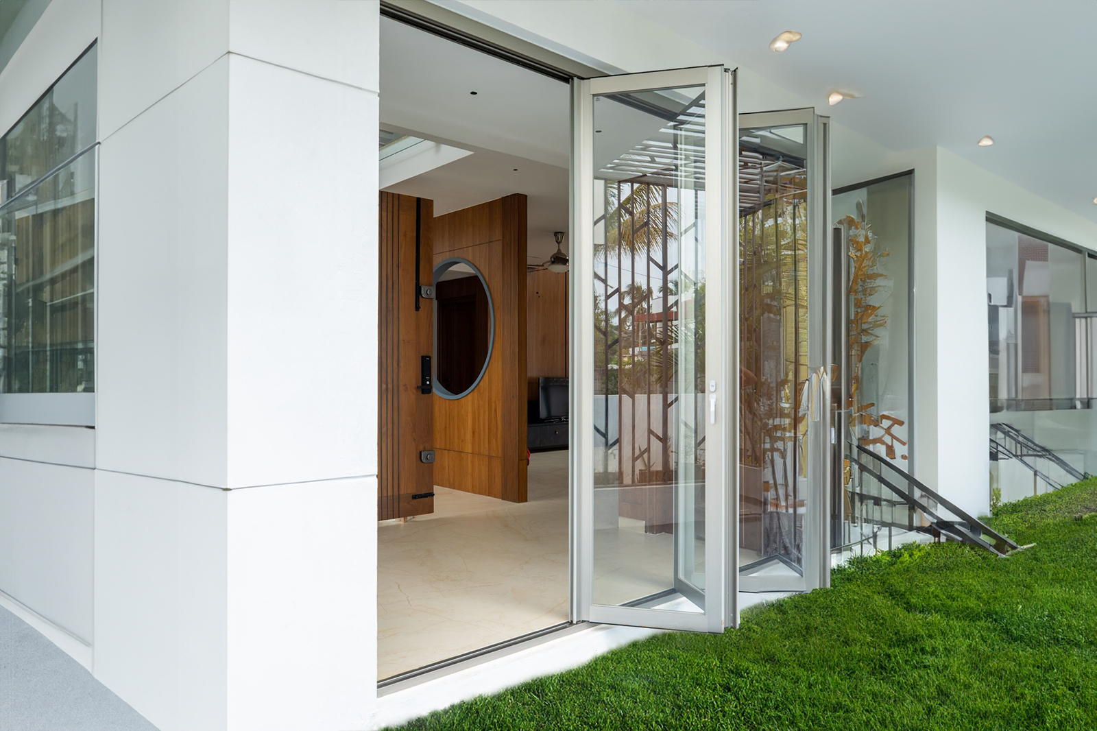 Double Door with Elegance Glass