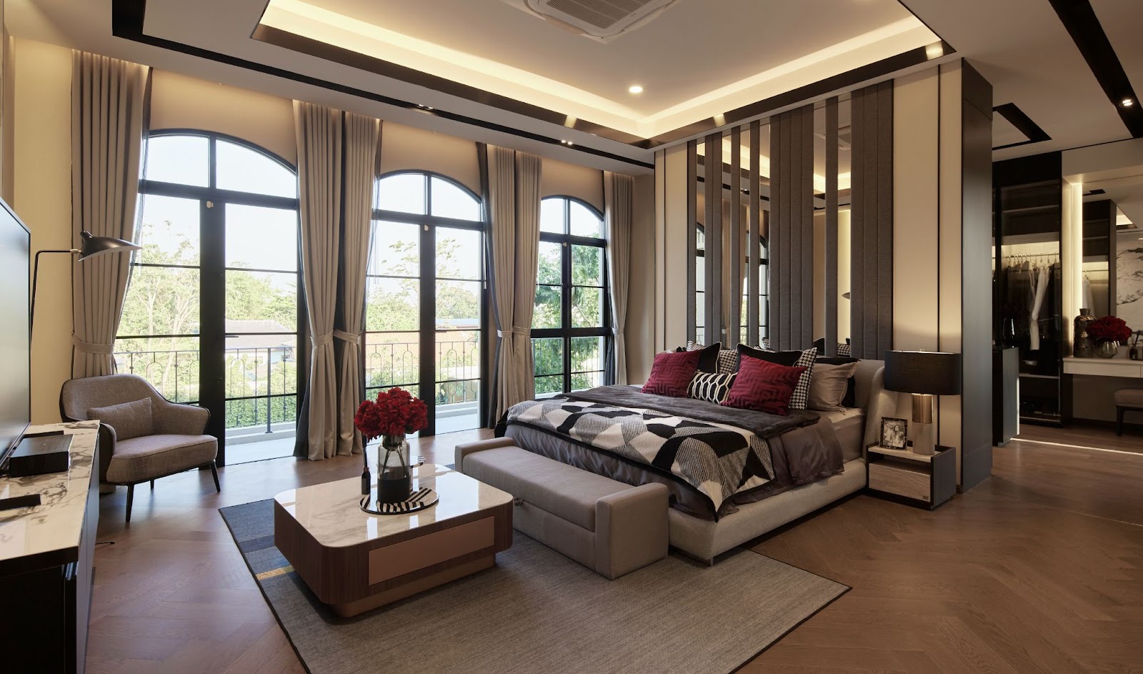 French-Style Sliding Bedroom Doors