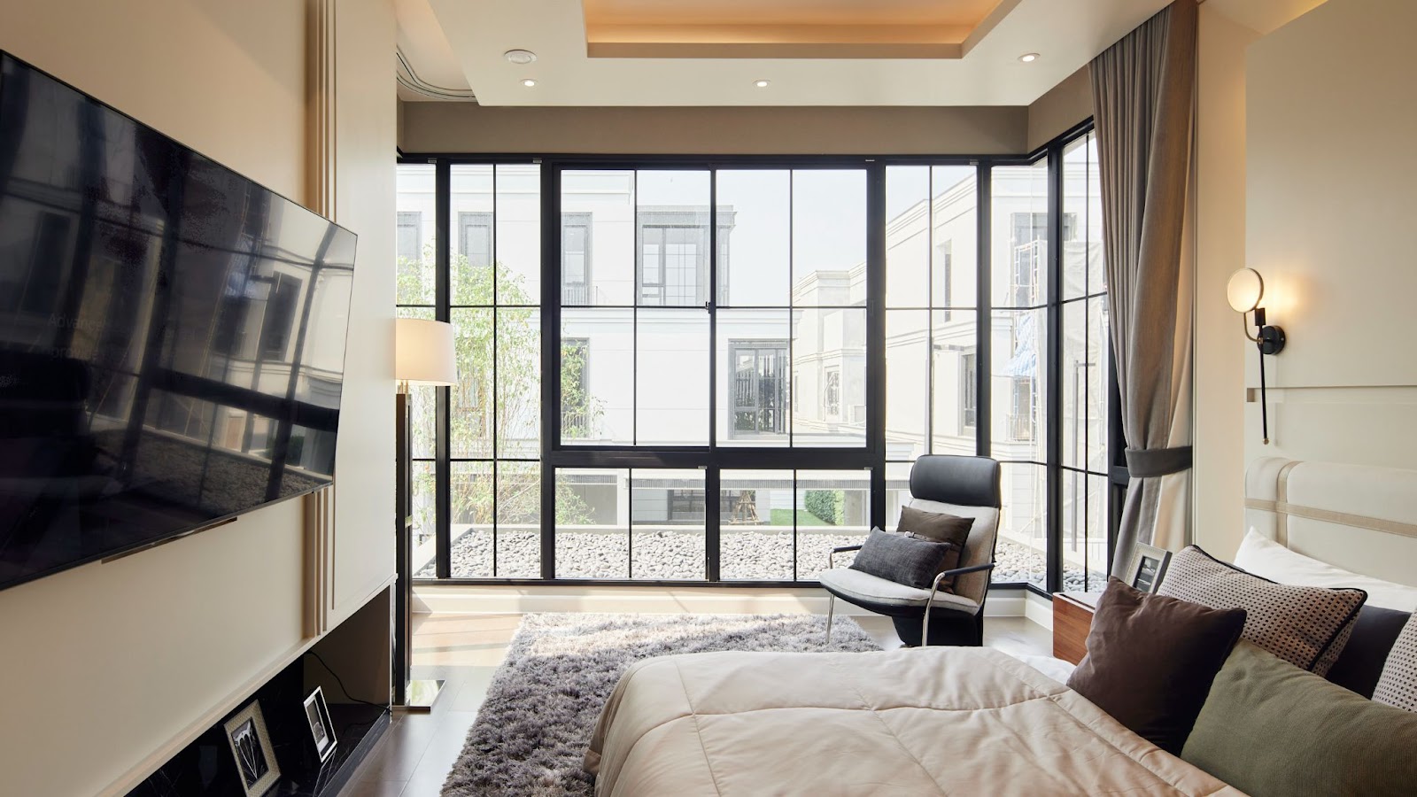 Main Door Design With Attached Window