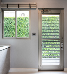 Bathroom Door With Ventilation For Home