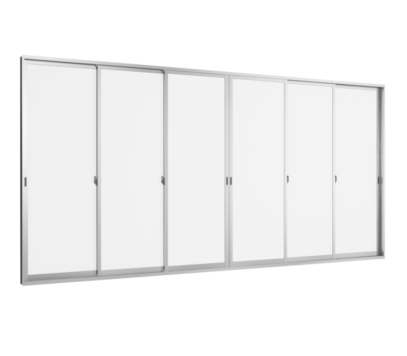 Sliding Door (6 panels on 3 tracks)