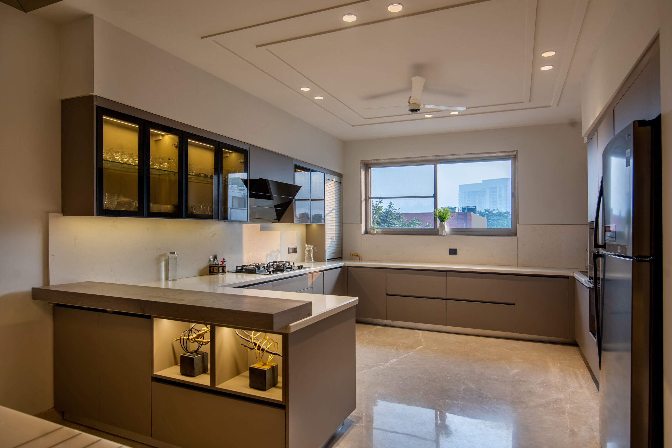 Pop Arch Design for Kitchen - Tostem India