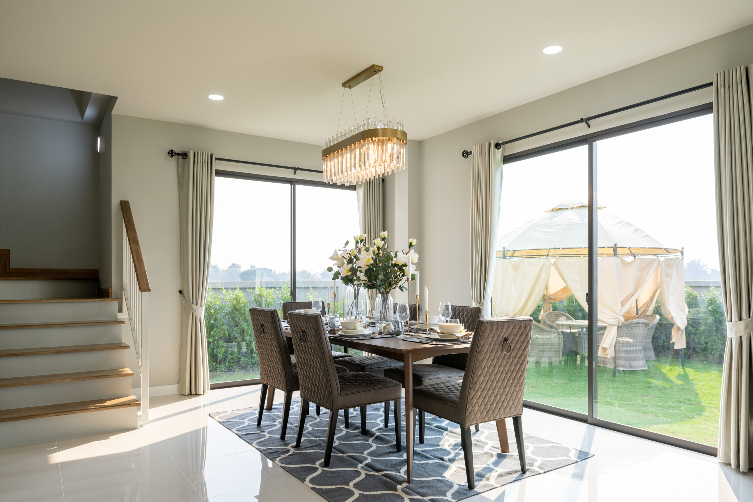 Arch Design for Open Kitchen - Tostem India