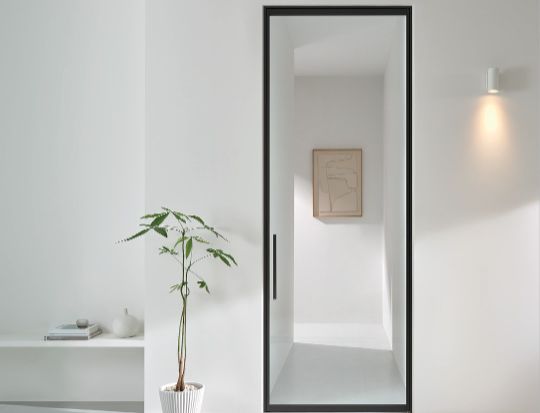 Aluminium Swing Door - Tostem India