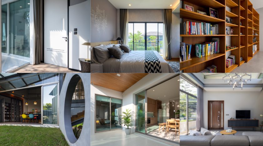 Plywood Almirah Design Ideas: Modern Storage Solutions with Window Integration