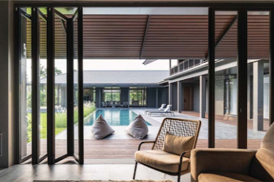 Interior Door Trends: Fixed Dividers that Define Living Spaces
