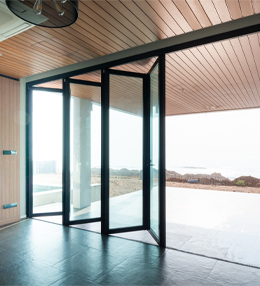 Aluminium Folding Doors For Modern Home