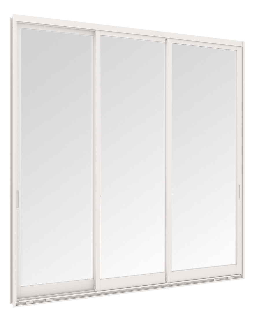 Aluminium Sliding door (3 panels on 3 tracks)