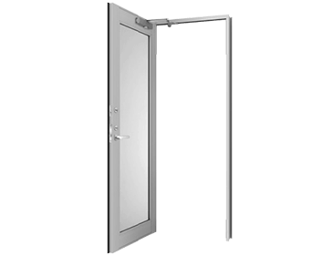 Out-Swing Single Door Design