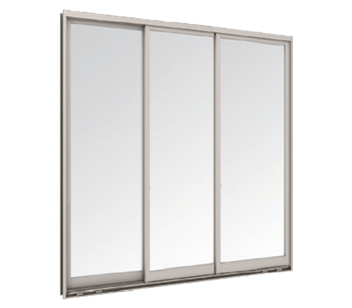 Sliding window (3 panels on 3 tracks) We Plus